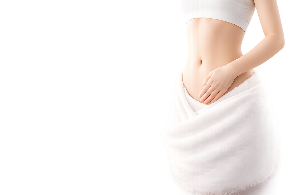 ウエストラインを意識する女性